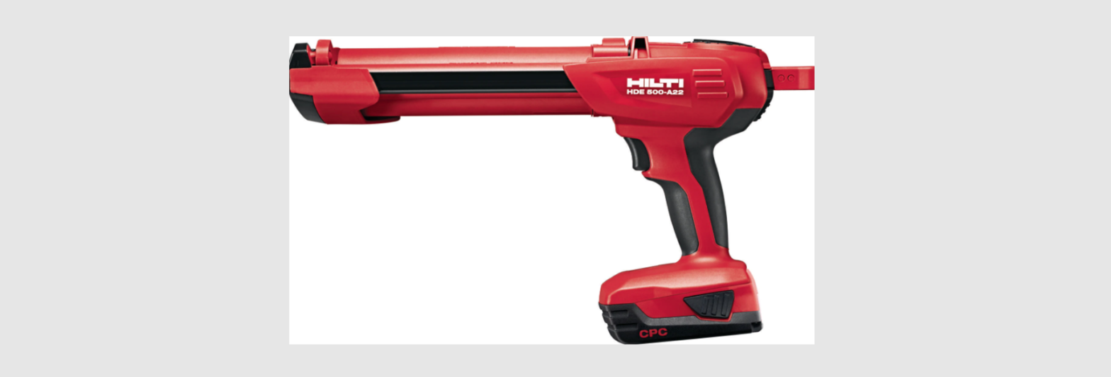 Hilti Hde 500-22 Cordless Adhesive Dispenser Instruction Manual Hilti Hde 500-22 Cordless Adhesive Dispenser Instruction Manual