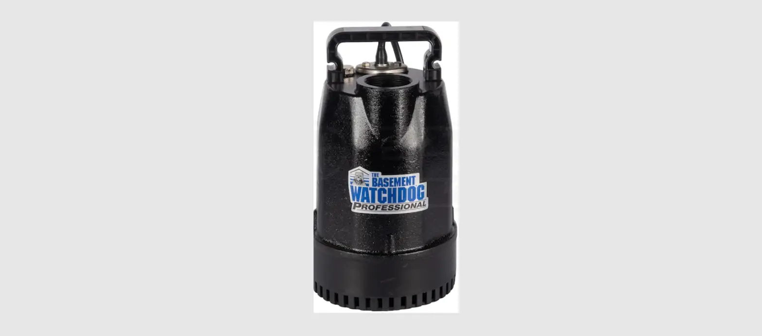 Basement Watchdog Sit-33d Sit Series Sump Pumps Instructions