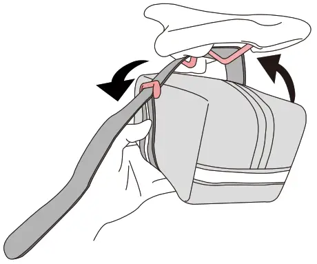 LEZYNE Road Caddy XL Bicycle Saddle Bag - fig