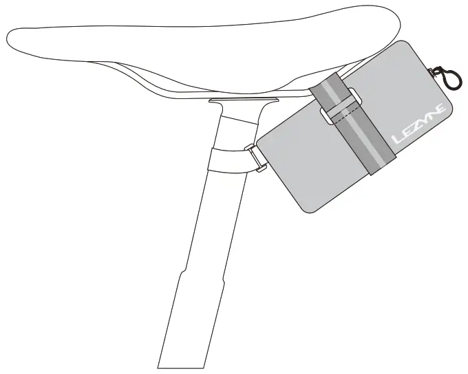 LEZYNE Road Caddy XL Bicycle Saddle Bag