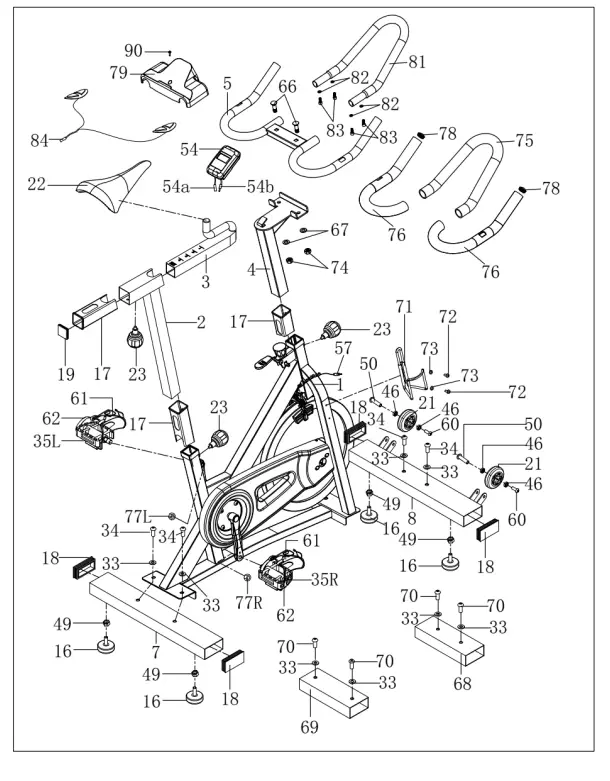 SUNNY-HEALTH-FITNESS-SF-B1995-Fitness-Pro-II-Stationary-Indoor-Cycling-Bike-1