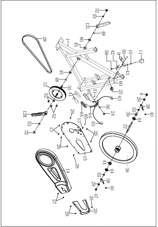 SUNNY-HEALTH-FITNESS-SF-B1995-Fitness-Pro-II-Stationary-Indoor-Cycling-Bike-2