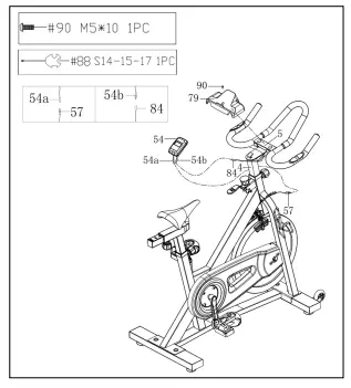 SUNNY-HEALTH-FITNESS-SF-B1995-Fitness-Pro-II-Stationary-Indoor-Cycling-Bike-8