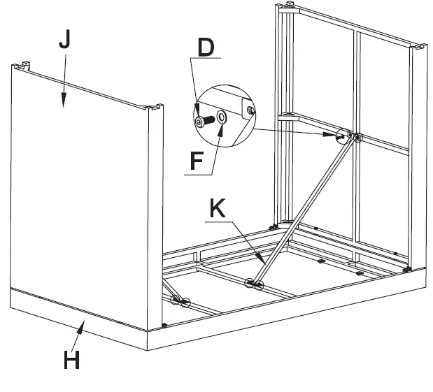 TDC USA INC 22475 7 Piece Wicker Bar Set-6