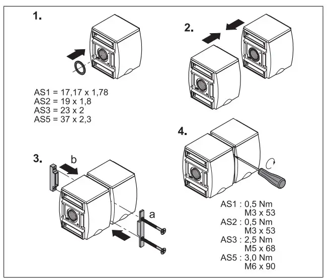 EMERSON AS1 Aventics 3-2 Shut-off Valve and Directional Valve Filling Valve - Figure 16