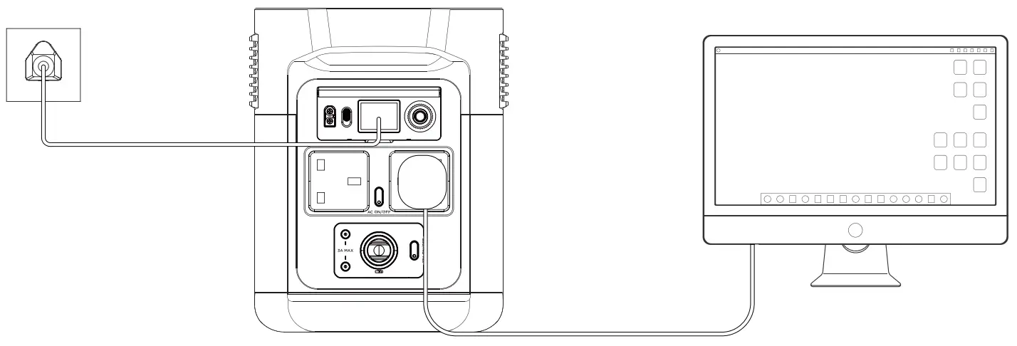 ECOFLOW Delta Mini Portable Power Station 882Wh Solar Generator - Power Supply