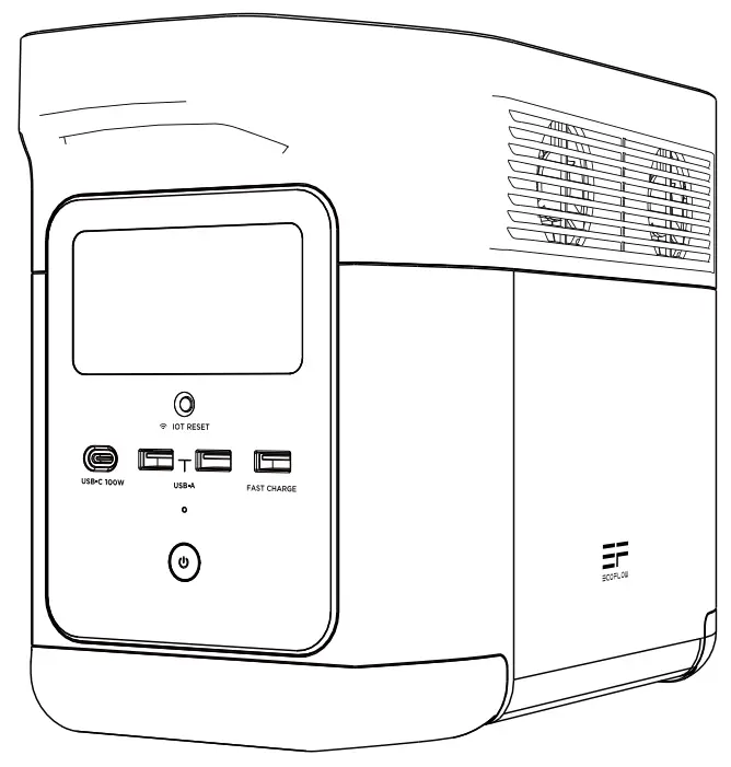 ECOFLOW Delta Mini Portable Power Station 882Wh Solar Generator