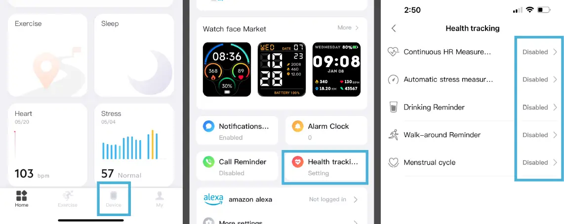 Turning Off Reminders