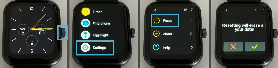 Performing Factory Reset