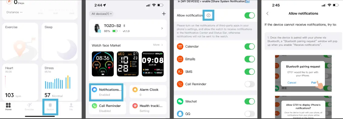Notification Tips & Guide