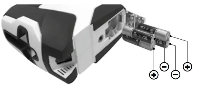 Laserliner 081191A SuperCross Laser 2GP Cross Line Laser Green - compartment