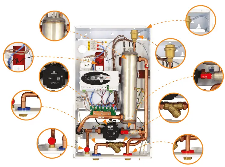TOOLSTATION 6kW EHC COMET Electric Boiler - parts