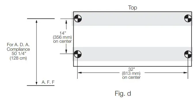 intelligent BC100SS-R Dolphin Recessed Type 304 Stainless Steel Horizontal Baby Changing Station 7