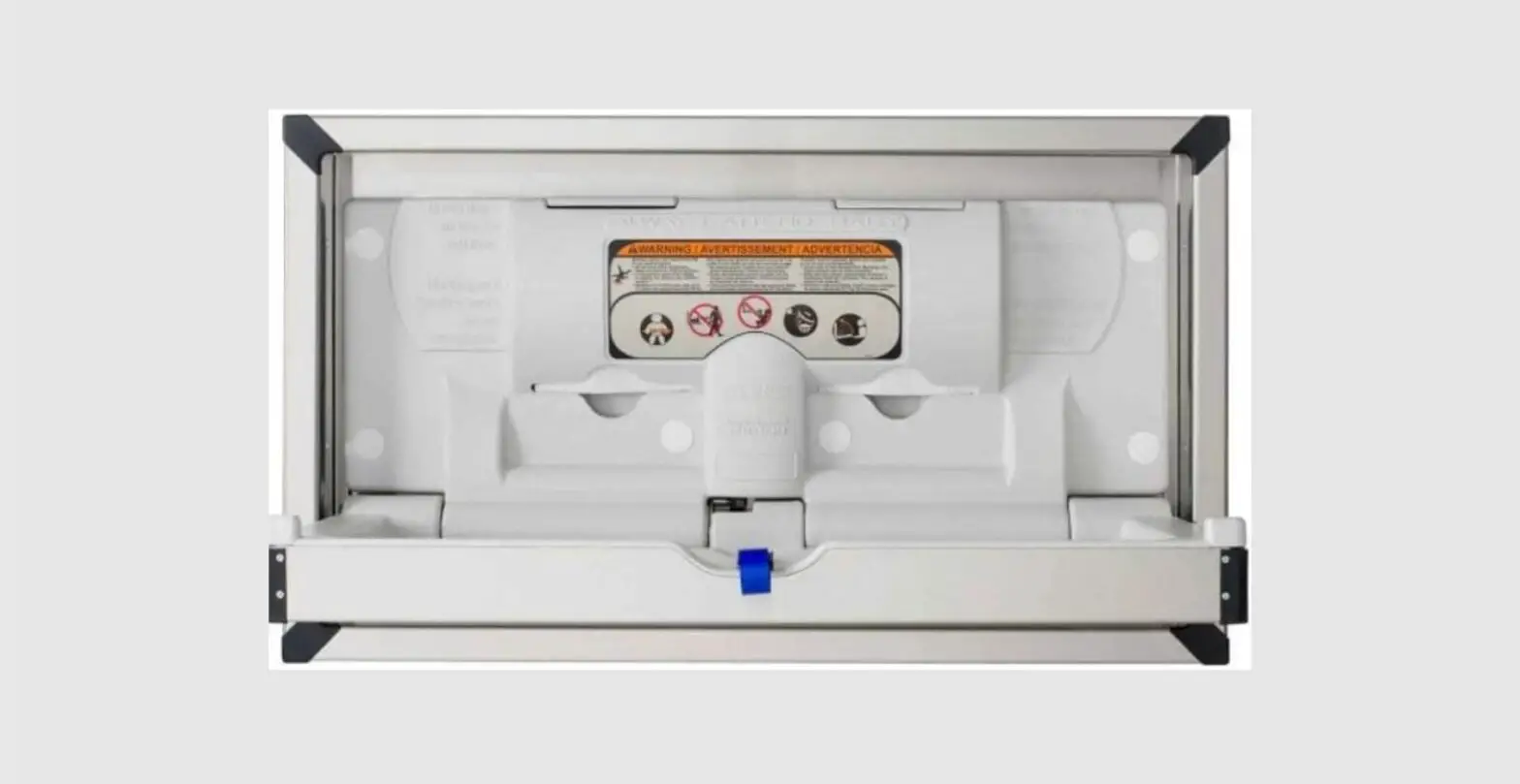 Intelligent Bc100ss-r Dolphin Recessed Type 304 Stainless Steel Horizontal Baby Changing Station Instruction Manual