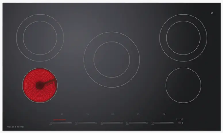 FISHER PAYKEL CE365DTB1 36 Inch Electric Cooktop