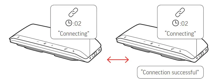 poly Bluetooth Speakerphone - LED flashes