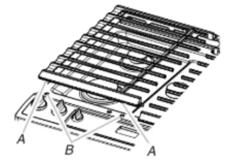 Whirlpool KSDG950ESS Dual Fuel Downdraft Range - cooktop