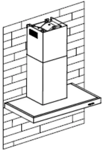 used in this product - chimney to the unit and