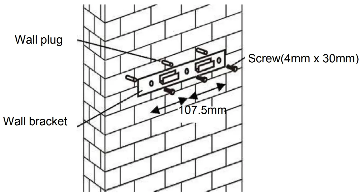 used in this product - screws provided