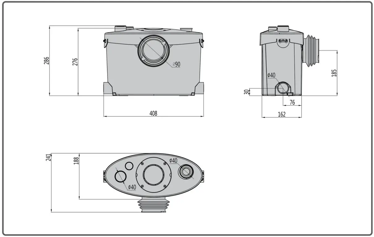 XPOtool 62738 Toilet Waste Water Pump fig 15
