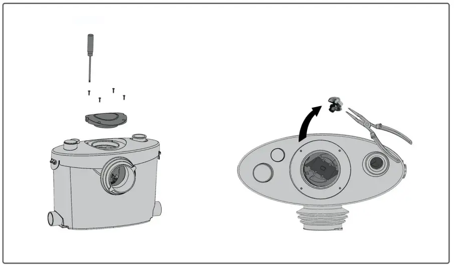 XPOtool 62738 Toilet Waste Water Pump fig 7