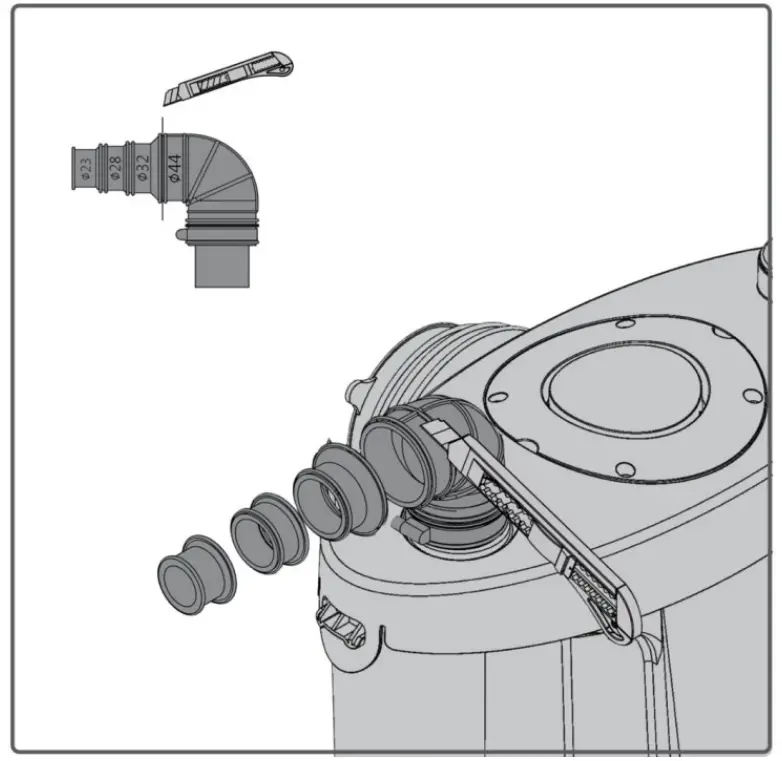 XPOtool 62738 Toilet Waste Water Pump fig 8