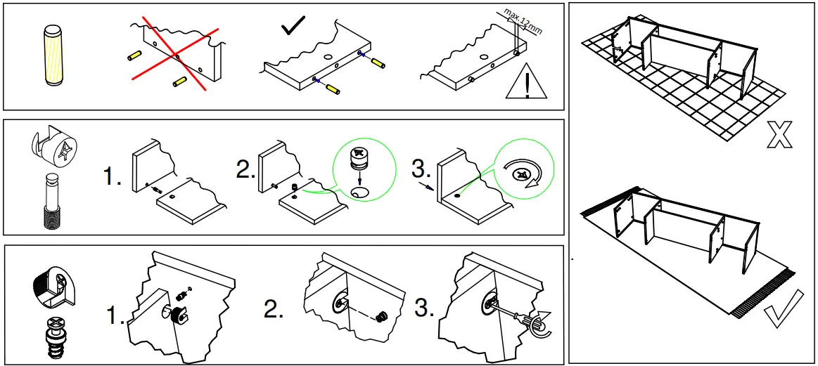 FORMA IDEALE MARBELLA NO2F Bedside Table - Fig 4