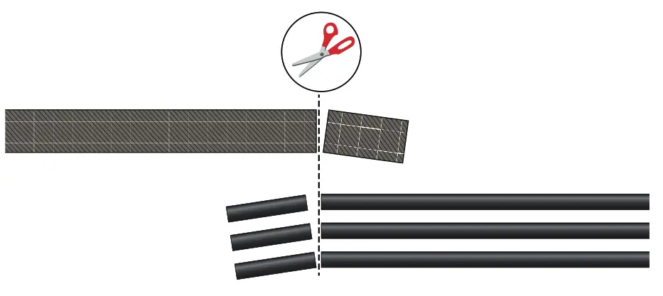 ENSTO HJTW11.2404C Heat Shrink Transition Joint - fig1