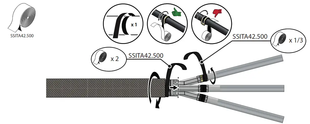 ENSTO HJTW11.2404C Heat Shrink Transition Joint - fig7
