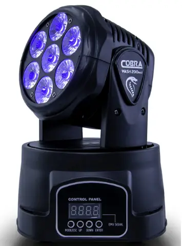 Cobra DMX LED Digital Display PAR Lighting-PRO