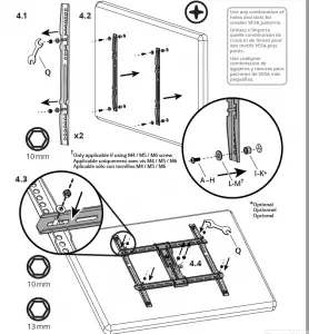 Full Motion TV Mount LDX640 User Manual