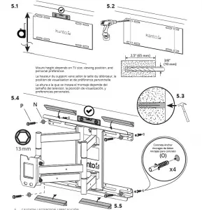 Full Motion TV Mount LDX640 User Manual
