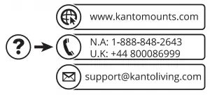 Full Motion TV Mount LDX640 User Manual