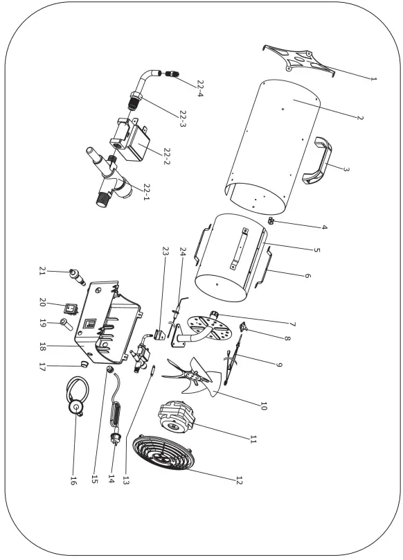 sip-Fireball-1706-Propane-Gas-Space-Heater-50KW-fig6