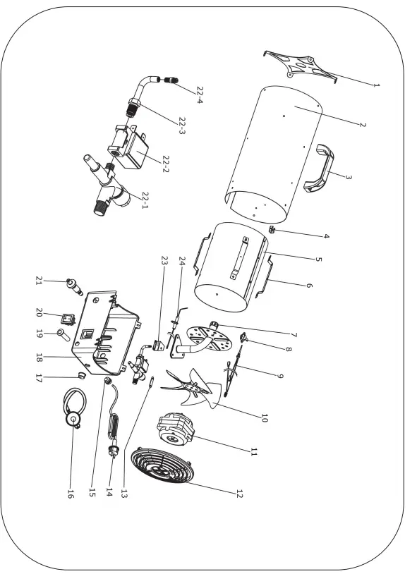 sip-Fireball-1706-Propane-Gas-Space-Heater-50KW-fig7