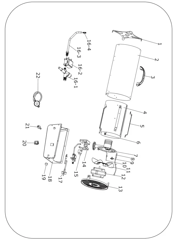 sip-Fireball-1706-Propane-Gas-Space-Heater-50KW-fig9