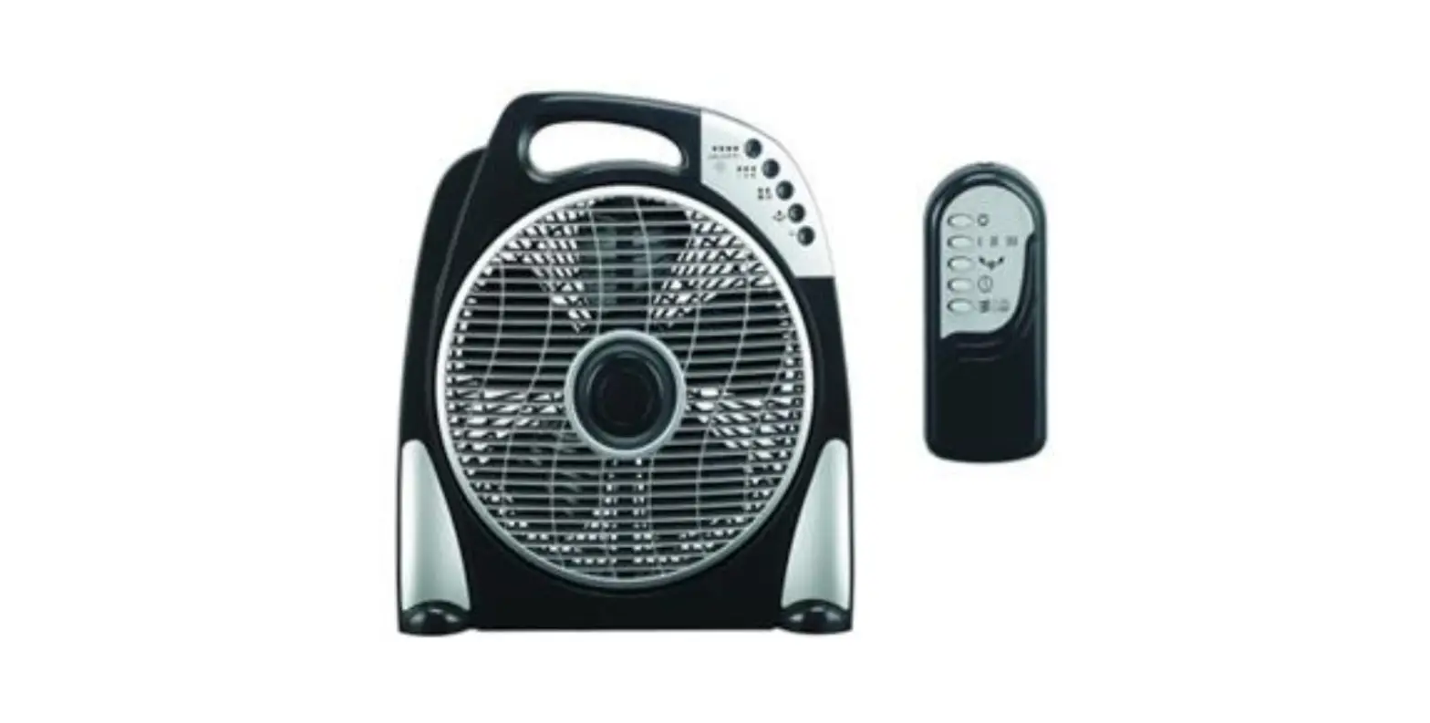 Bergstorm K311 12 Inch Box Fan With Remote Instruction Manual