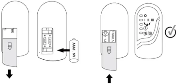 BERGSTORM K311 12 Inch Box Fan with Remote A11
