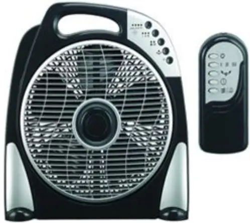 BERGSTORM K311 12 Inch Box Fan with Remote