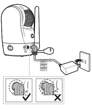 vtech VM919HD, VM919 2HD Full Color Pan and Tilt HD Video Monitor - fig 1