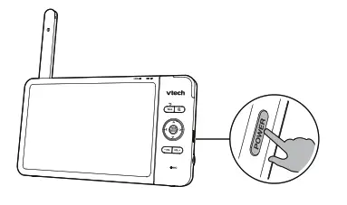 vtech VM919HD, VM919 2HD Full Color Pan and Tilt HD Video Monitor - fig 8