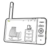 vtech VM919HD, VM919 2HD Full Color Pan and Tilt HD Video Monitor - fig14