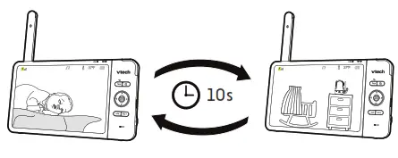 vtech VM919HD, VM919 2HD Full Color Pan and Tilt HD Video Monitor - fig17
