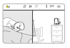 vtech VM919HD, VM919 2HD Full Color Pan and Tilt HD Video Monitor - fig20