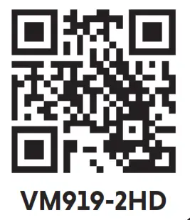 vtech VM919HD, VM919 2HD Full Color Pan and Tilt HD Video Monitor - qe2