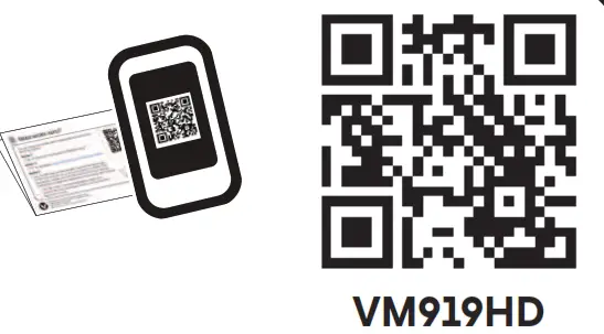 vtech VM919HD, VM919 2HD Full Color Pan and Tilt HD Video Monitor - qe6