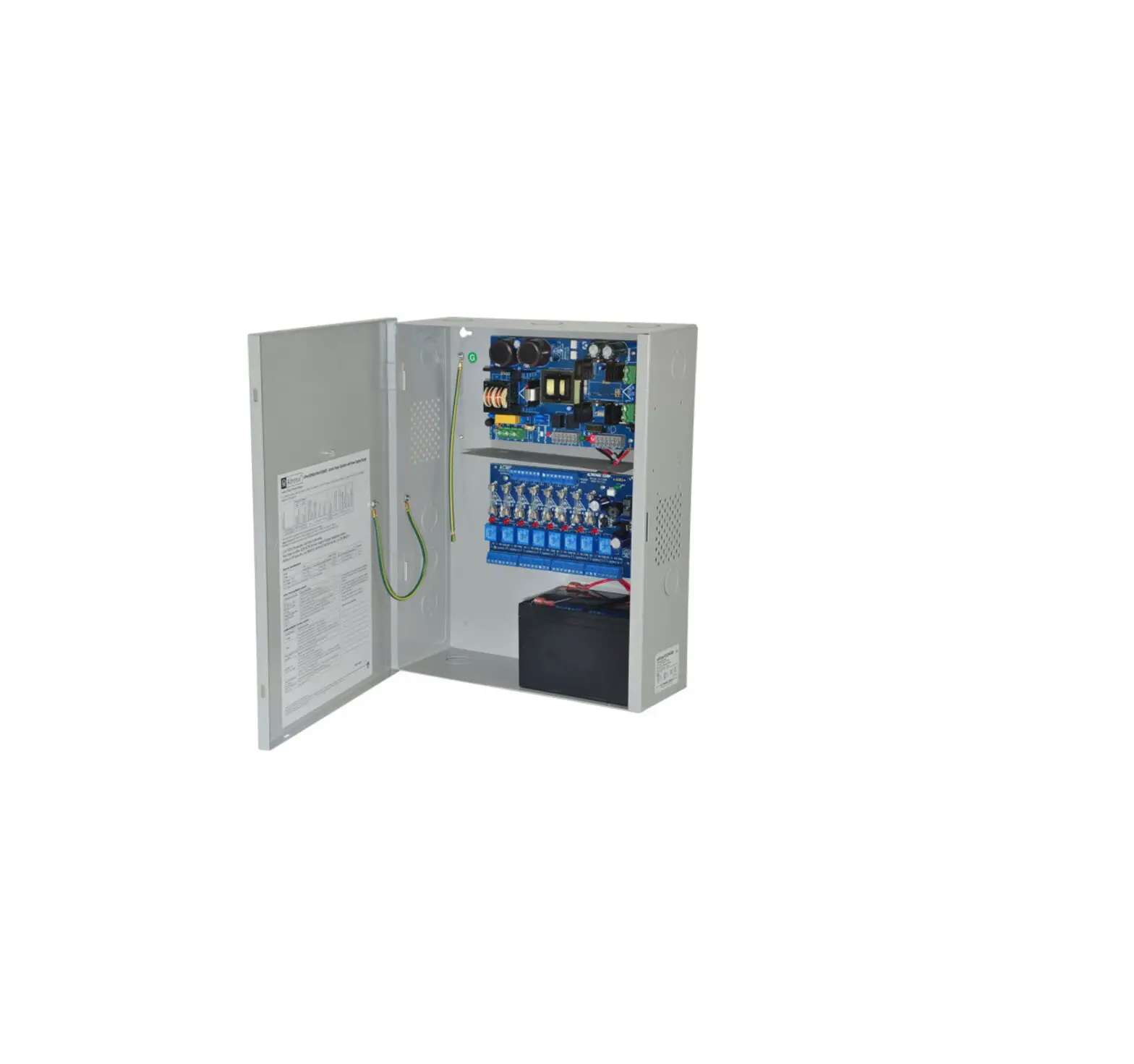 Altronix Eflowna8v Series Access Power Controllers With Power Supply-chargers Installation Guide