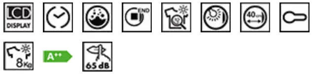 smeg DHT82LSIT Free standing Tumble Dryer - icon