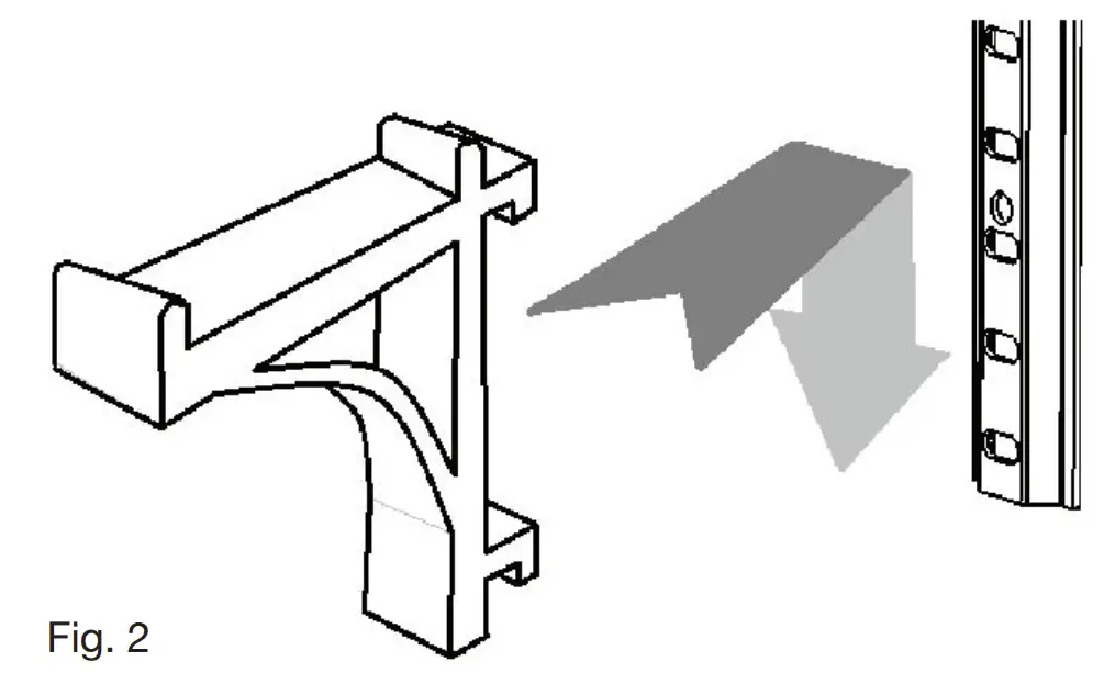 Positioning the Shelves