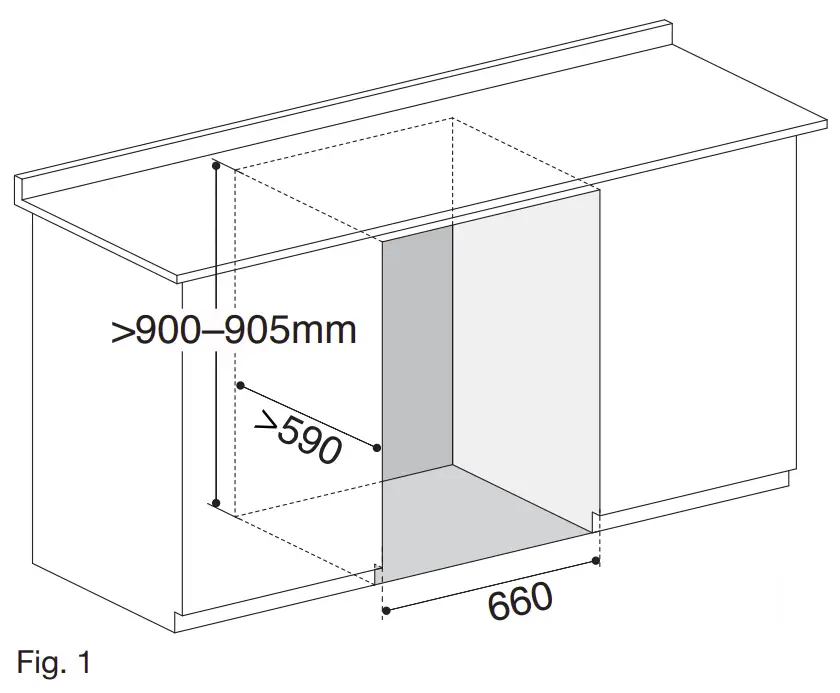 Built-In or Freestanding Installation